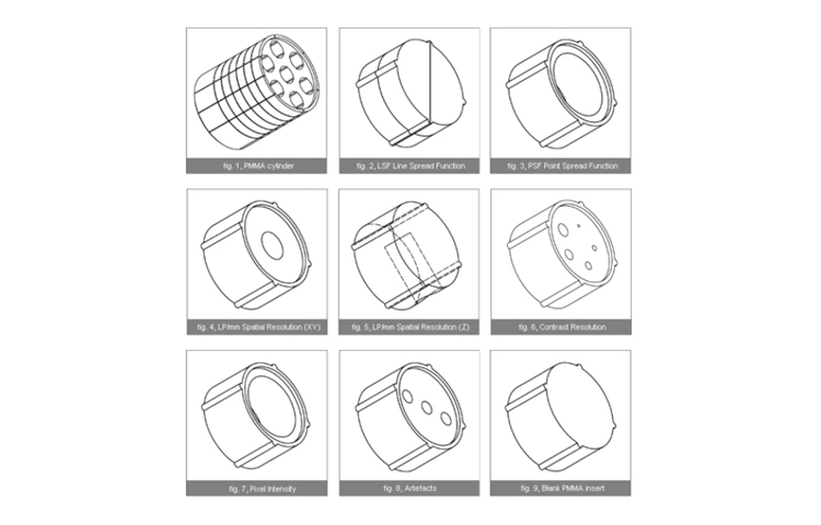 英國(guó)Leeds Test Objects SedentexCT IQ CBCT模體